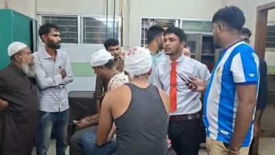 হাসপাতালে চিকিৎসাধীন আহতরা