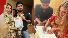 বিয়ের পর নাম পাল্টে রাখি সাওয়ান্ত এখন ‘ফাতিমা’