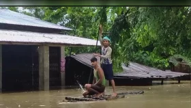 কক্সবাজারে বন্যা পরিস্থিতির অবনতি, দুই লাখ মানুষ পানিবন্দি