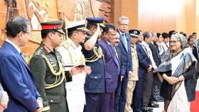 ব্রিকস সম্মেলনে যোগ দিতে ঢাকা ছেড়েছেন প্রধানমন্ত্রী