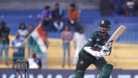 নিয়মরক্ষার ম্যাচে ২৬৫ রানের পুঁজি বাংলাদেশের