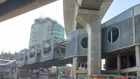 খুলে দেওয়া হলো ফার্মগেটের নব-নির্মিত ফুটওভার ব্রিজ