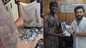 বস্তাভর্তি কয়েন নিয়ে আইফোন ১৫ কিনতে দোকানে &lsquo;ভিক্ষুক&rsquo;