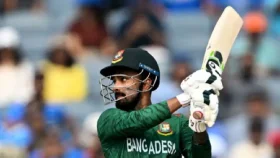 চ্যাম্পিয়ন্স ট্রফির দল থেকে বাদ পড়ার দিনে লিটনের সেঞ্চুরি