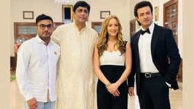 কোর্টনি কফিকে নিয়ে বঙ্গভবনে শাকিব