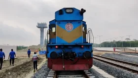 ভাঙ্গা থেকে যশোর রেলপথে পরীক্ষামূলক ট্রেন চলাচল শুরু