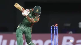 ১২৫ রানের লক্ষ্যে খেলতে নেমে চাপে বাংলাদেশ