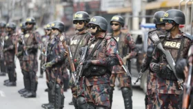 কুয়েটে ২ প্লাটুন বিজিবি মোতায়েন