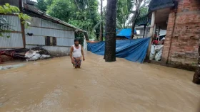 বিপৎসীমার ওপরে দক্ষিণের ৯ নদীর পানি