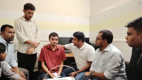আন্দোলনে আহত পরিবারহীন ইমরানের পাশে ছাত্রদল
