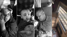 মহাখালীতে অবরোধকারীদের ছোঁড়া পাথরে শিশুসহ ট্রেনের একাধিক যাত্রী আহত