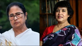 এবার তসলিমা নাসরিনের নাটক ‘লজ্জা’ নিষিদ্ধ করলেন মমতা বন্দ্যোপাধ্যায়