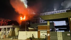তদন্ত কমিটি: বিদ্যুতের দুর্বল সংযোগের জন্য সচিবালয়ে আগুন লেগেছে