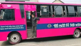 ঢাকার সড়কে চালু হচ্ছে গোলাপি রংয়ের ২,৬১০টি বাস