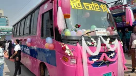 ঢাকায় কাউন্টারভিত্তিক বাস চলাচল কার্যক্রম শুরু