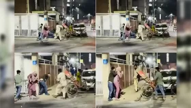 উত্তরায় রামদা দিয়ে প্রকাশ্যে হামলা: স্বামীর প্রাণ বাঁচাতে সামনে দাঁড়ান স্ত্রী