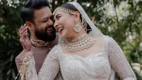 বিয়ের ছবি প্রকাশ করলেন মেহজাবীন