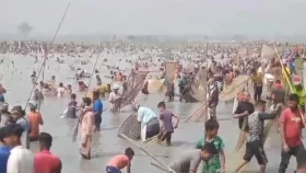 ঘোষণা দিয়ে সুনামগঞ্জের ১০ জলমহালের মাছ লুট
