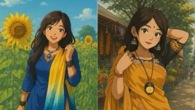 নেটদুনিয়ায় ভাইরাল ঘিবলি, যেভাবে বানাবেন এই ছবি