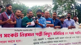 মঙ্গলবার থেকে সারাদেশে কর্মবিরতির ঘোষণা পল্লী বিদ্যুৎ কর্মীদের