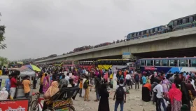 ঢাকা-টাঙ্গাইল-যমুনা মহাসড়কে দীর্ঘ যানজট, ভোগান্তিতে যাত্রীরা