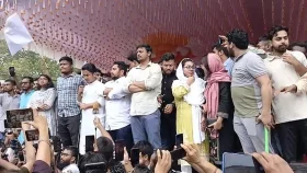 সমাবেশ শেষে গোপালগঞ্জে এনসিপি নেতাদের গাড়িবহরে হামলা