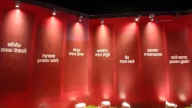 টিএসসিতে শিবিরের প্রদর্শনীতে দণ্ডিত যুদ্ধাপরাধীদের ছবি, সরানো হলো ক্ষোভের মুখে