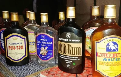 চুয়াডাঙ্গার কেরু অ্যান্ড কোম্পানির উৎপাদিত মদ/ফাইল ছবি/সংগৃহীত
