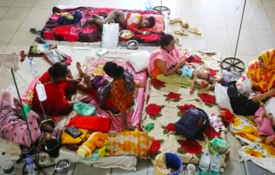 প্রতিদিনই রাজধানীসহ সারা দেশে বাড়ছে ডেঙ্গু জ্বরে আক্রান্ত রোগীর সংখ্যা/মেহেদি হাসান/ঢাকা ট্রিবিউন