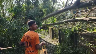 ঝড়ে ২৮৩টি বাড়ি পুরোপুরি ধ্বংস হয়ে গেছে/ঢাকা ট্রিবিউন