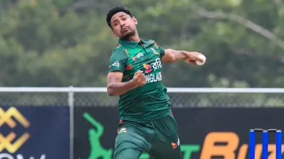 ১০ রানে ৬ উইকেট নিয়ে ম্যাচসেরা মোস্তাফিজুর রহমান/ইউএসএ ক্রিকেট