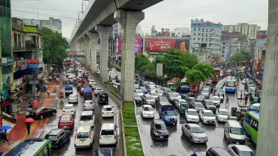 ঢাকার ফার্মগেট এলাকায় যানজট/ট্রাফিক অ্যালার্ট
