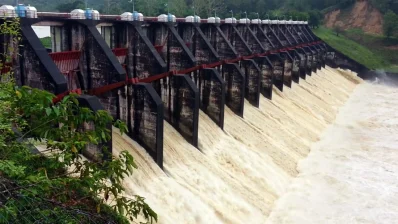 কাপ্তাই বাঁধের জলকপাট/সংগৃহীত