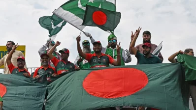 বাংলাদেশি সমর্থকদের উল্লাস