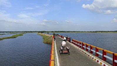 নওগাঁর সাপাহার উপজেলার ঐতিহ্যবাহী জবই বিল/সংগৃহীত