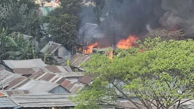 বৃহস্পতিবার ১১টা ১৩ মিনিটে এ অগ্নিকাণ্ডের ঘটনা ঘটে/সংগৃহীত