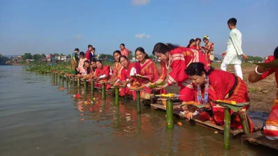 বাংলা বর্ষ বিদায় ও বরণ উৎসবে মাতোয়ারা পার্বত্য চট্টগ্রাম/ঢাকা ট্রিবিউন