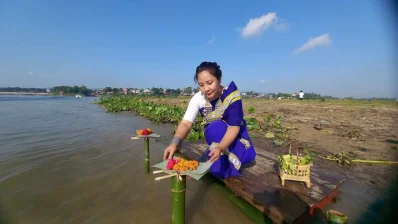 বাংলা বর্ষ বিদায় ও বরণ উৎসবে মাতোয়ারা পার্বত্য চট্টগ্রাম/ঢাকা ট্রিবিউন
