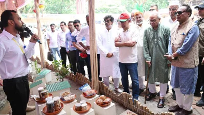 টাঙ্গাইলে কৃষি মেলার উদ্বোধন ও স্টল পরিদর্শন করেন তারেক রহমান