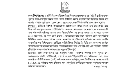 কমিউনিকেশন ডিজঅর্ডারস বিভাগে প্রভাষক নিয়োগ