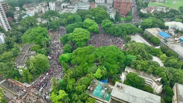 সরকারের পদত্যাগ ও জাতীয় সরকার গঠনের দাবি ছাত্র আন্দোলনের সমন্বয়কদের